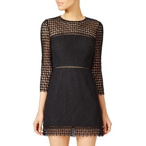 NEW Cynthia Rowley Geo Lace Sheath Dress